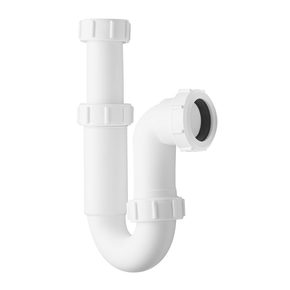 Siphon P télescopique avec joint de 7,6 cm – 3,2 cm – Cranplas