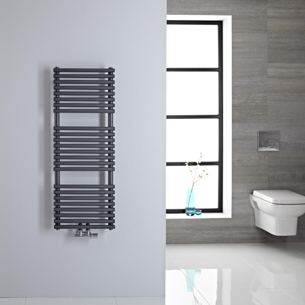 Sèche-serviettes - Anthracite - 106,5 cm x 40 cm - Magera