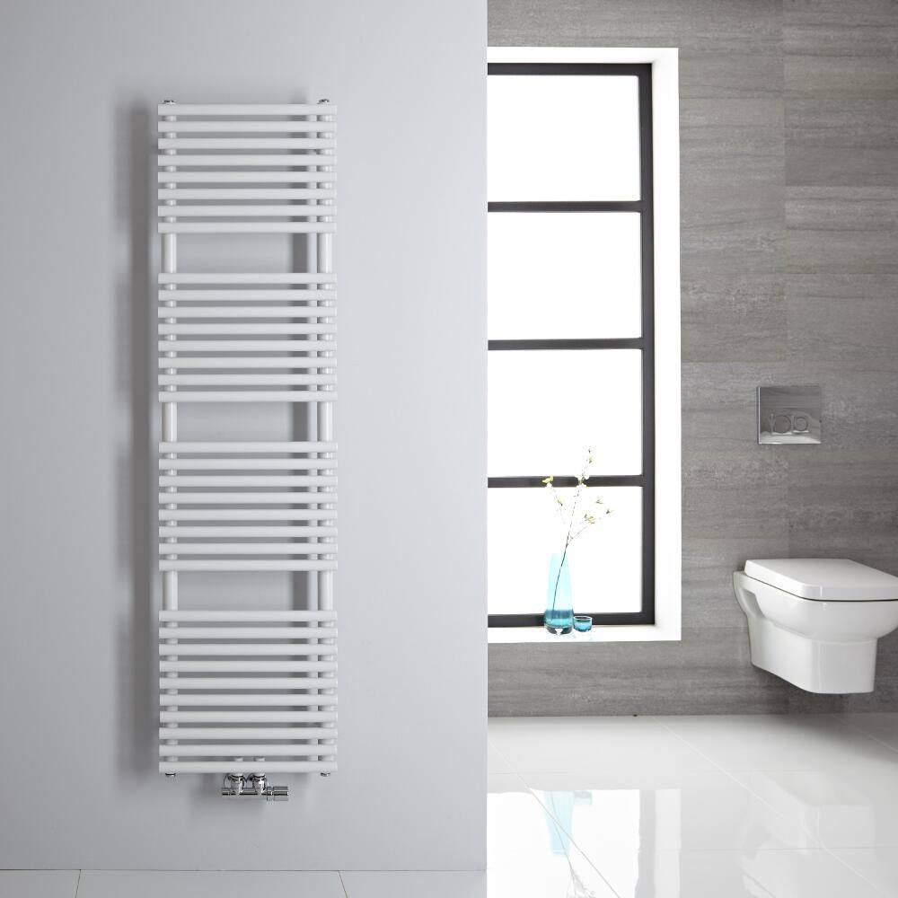 Sèche-serviettes - Blanc - 152 cm x 40 cm - Magera