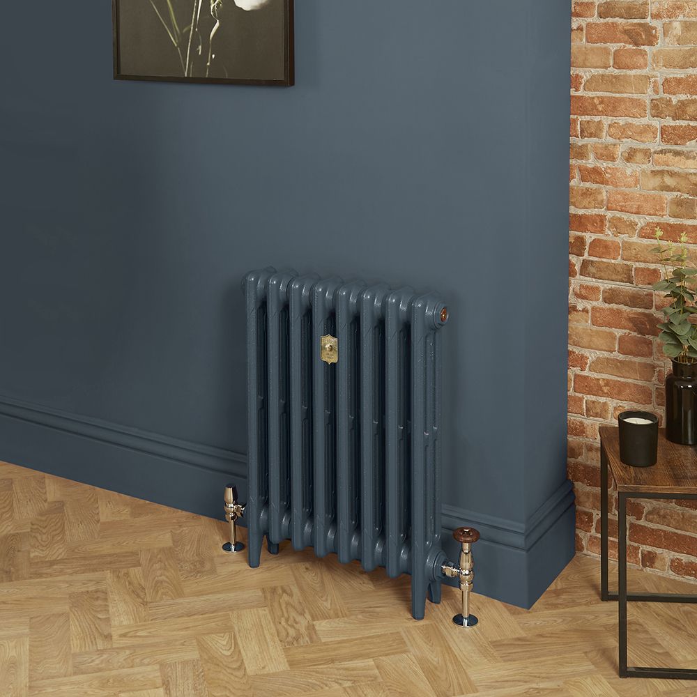 Radiateur fonte - 66 cm - Hague Blue 30 de Farrow & Ball - Choix de tailles - Mercury