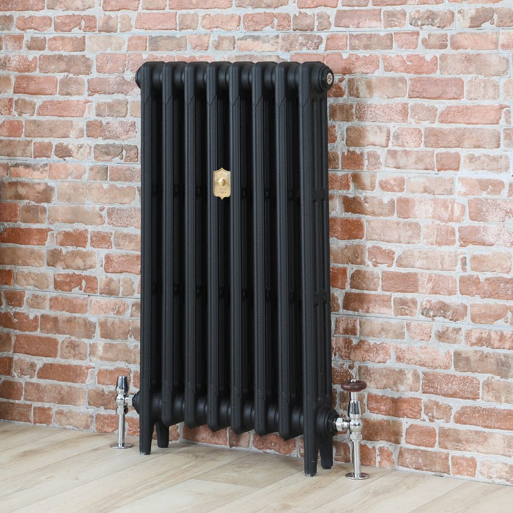 Radiateur fonte – 3 rangs – H 76 cm – Noir ardoise – Choix de tailles - Mercury