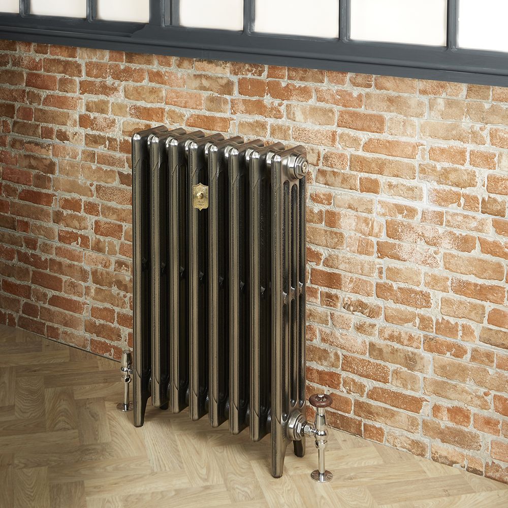 Radiateur fonte - 76 cm - 4 colonnes - Fonte polie - Choix de tailles - Mercury