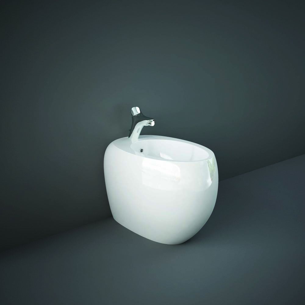 Bidet à poser moderne – Blanc brillant – RAK Cloud x Hudson Reed