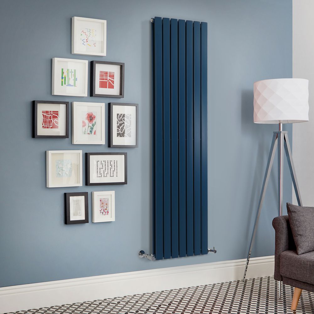 Radiateur design vertical – Double rang – Choix de finitions (finition vive) et de tailles - Delta