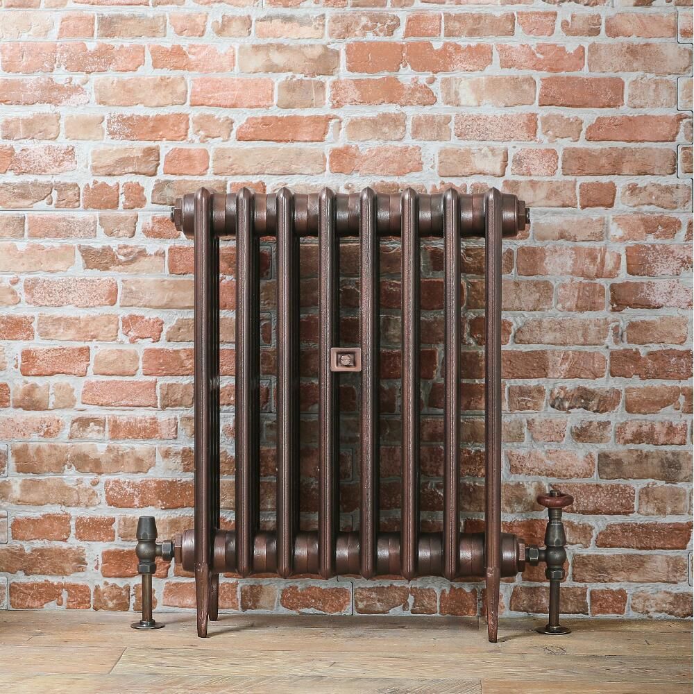 Radiateur fonte - 66 cm – Cuivre antique – Tailles multiples – Victoria