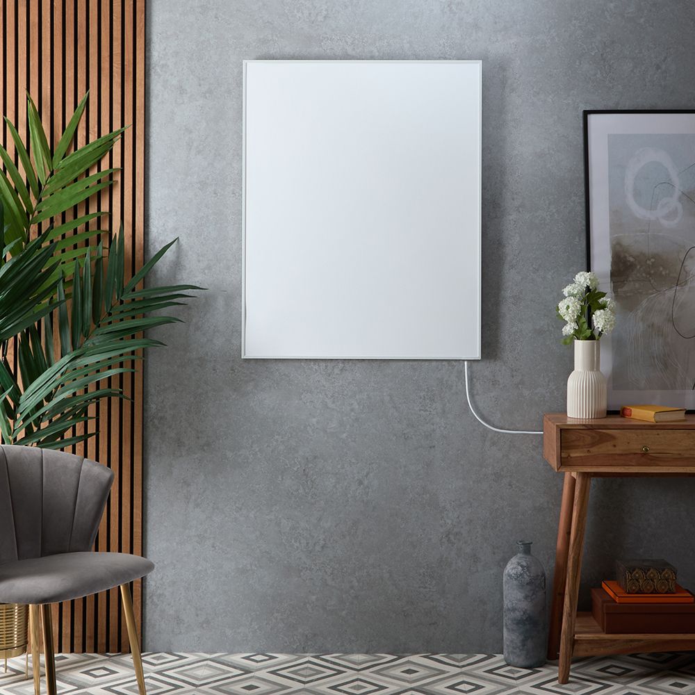 Radiateur Infrarouge - Panneau chauffant électrique intelligent - Avec cadre – Blanc – 800W - 78,5 cm x 100,5 cm – Teplo