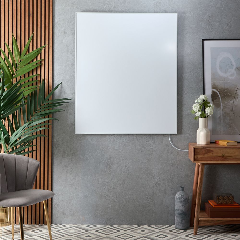 Radiateur Infrarouge - Panneau chauffant électrique intelligent - Avec cadre – Blanc – 1200W - 100,5 cm x 119,5 cm – Teplo