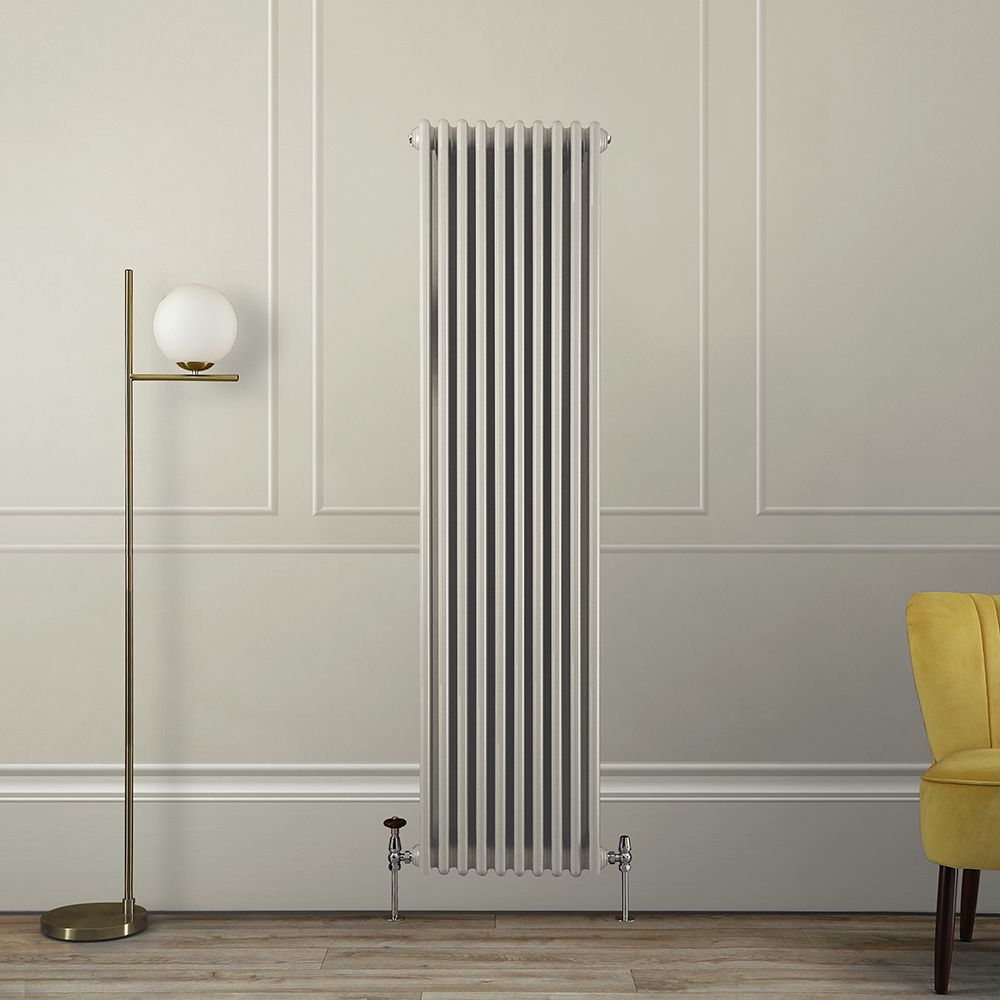 Radiateur vertical style fonte - 180 cm – Triple rang – Choix de finitions neutres et tailles – Windsor