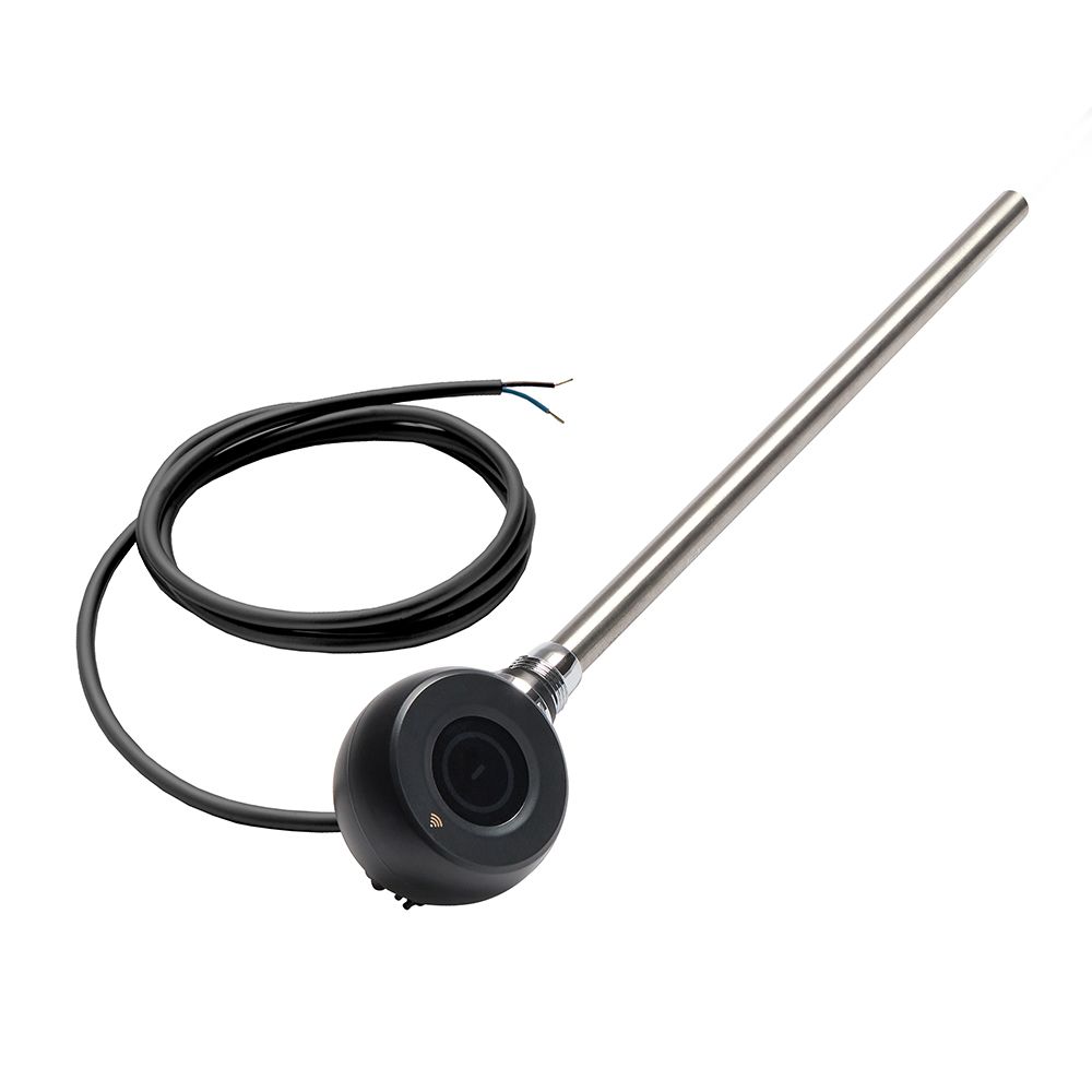 Élément chauffant thermostatique Wi-Fi horizontal – Noir – Choix de puissances et options de branchement et de câblage - ECOSO par Hudson Reed