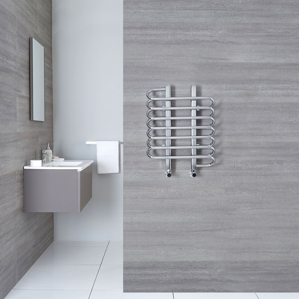 Sèche-Serviettes Chromé Select 61cm x 50cm x 9,6cm 294 Watts