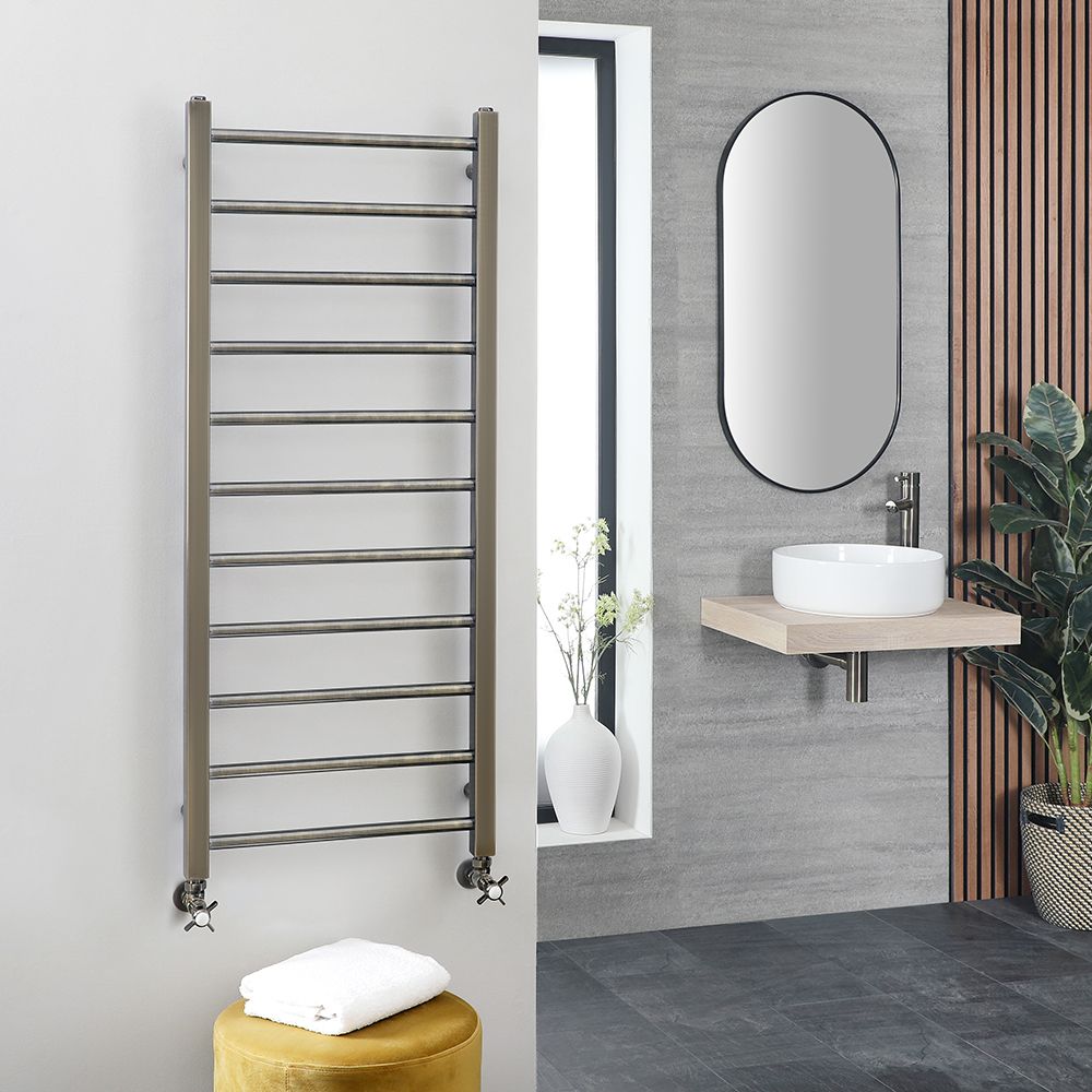 Sèche-serviettes plat – 120 cm x 50 cm – Or foncé - Quo