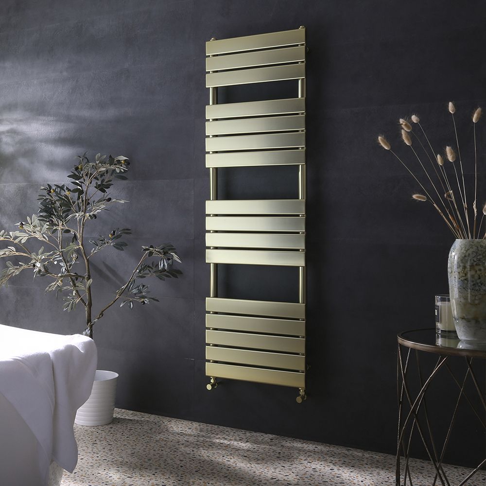 Sèche-serviettes – Or satiné – 160 cm x 50 cm - Lustro