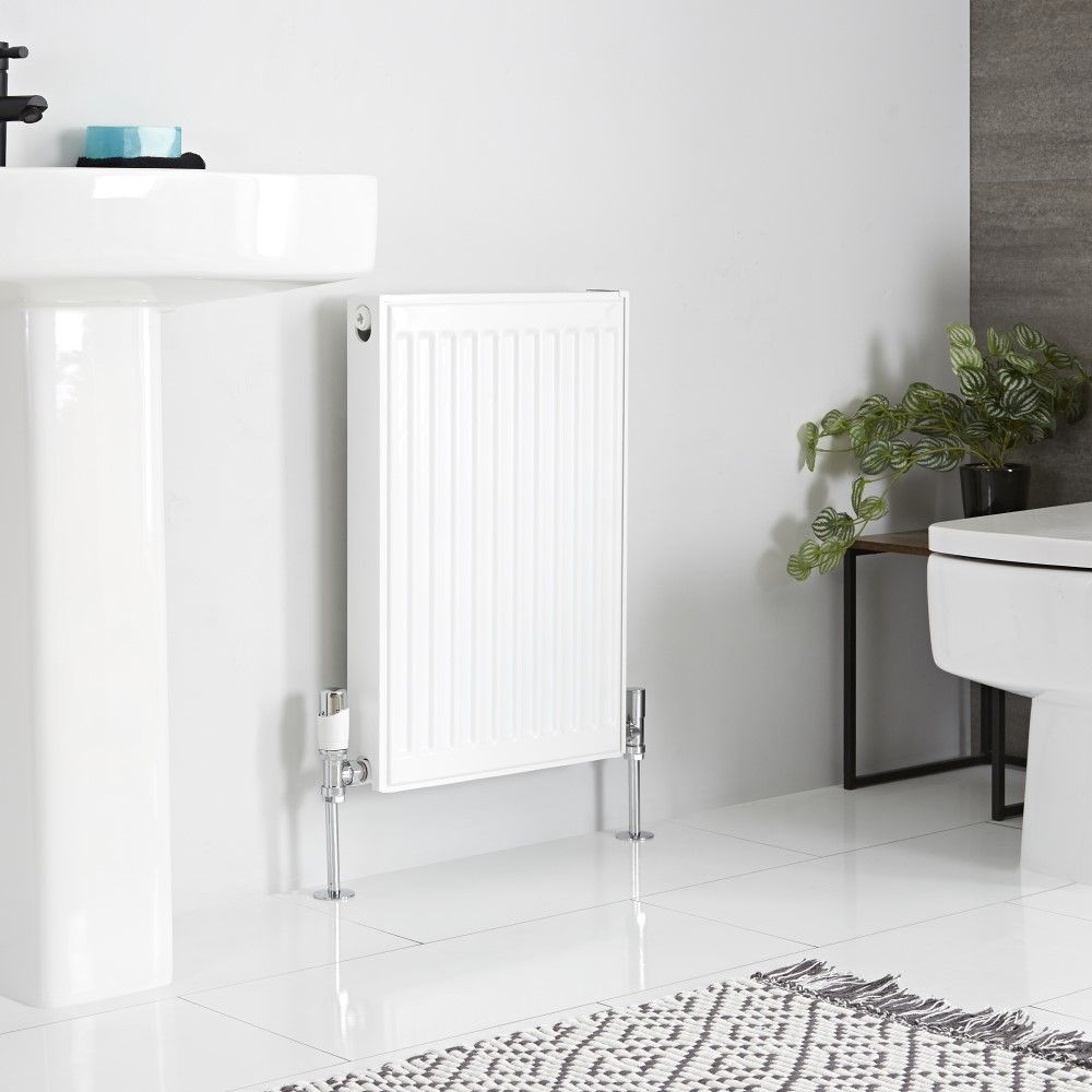 Radiateur à panneau plat vertical - Type 22 - Blanc - 60 cm x 40 cm - Eco
