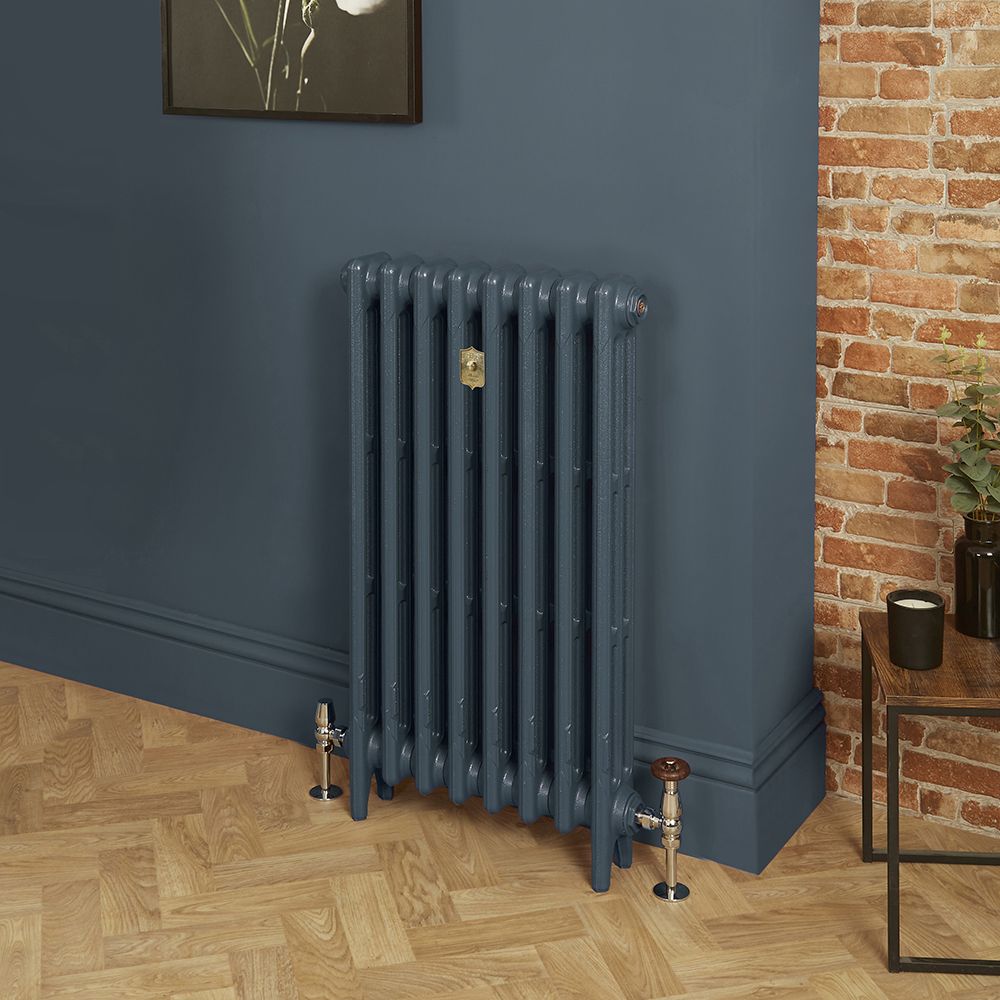 Radiateur fonte - 86 cm - Hague Blue 30 de Farrow & Ball - Choix de tailles - Mercury