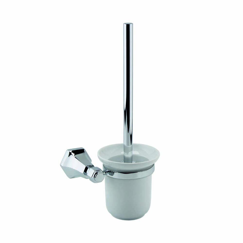 Brosse de toilettes rétro – Chromé – RAK Washington x Hudson Reed