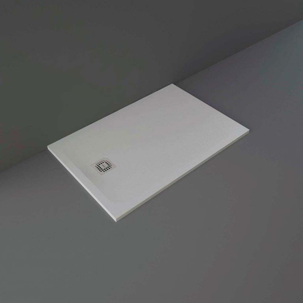 Receveur de douche rectangulaire antidérapant – Gris mat – Choix de tailles – RAK Feeling x Hudson Reed