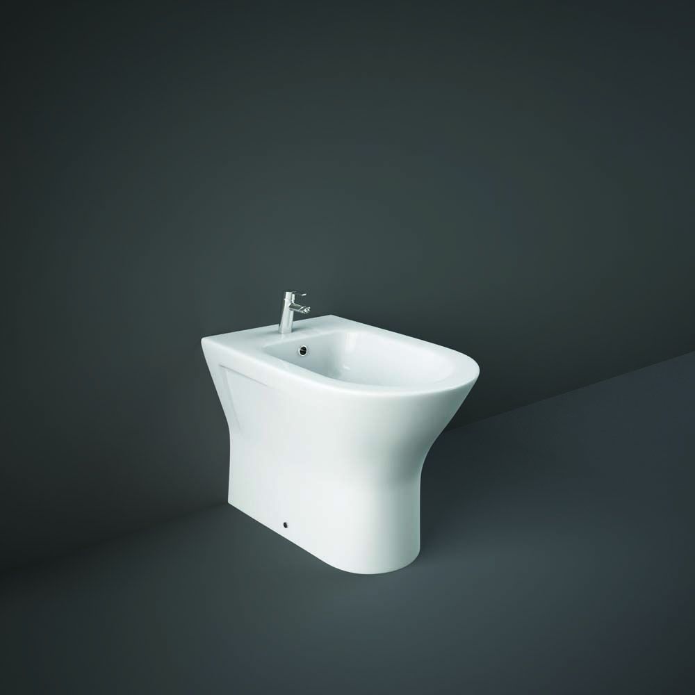 Bidet à poser moderne – Blanc brillant – RAK Resort x Hudson Reed