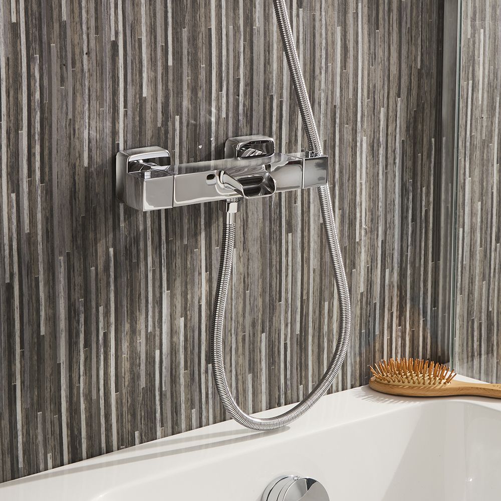 Mitigeur thermostatique de baignoire – Avec bec verseur – Choix de finitions – Tolima