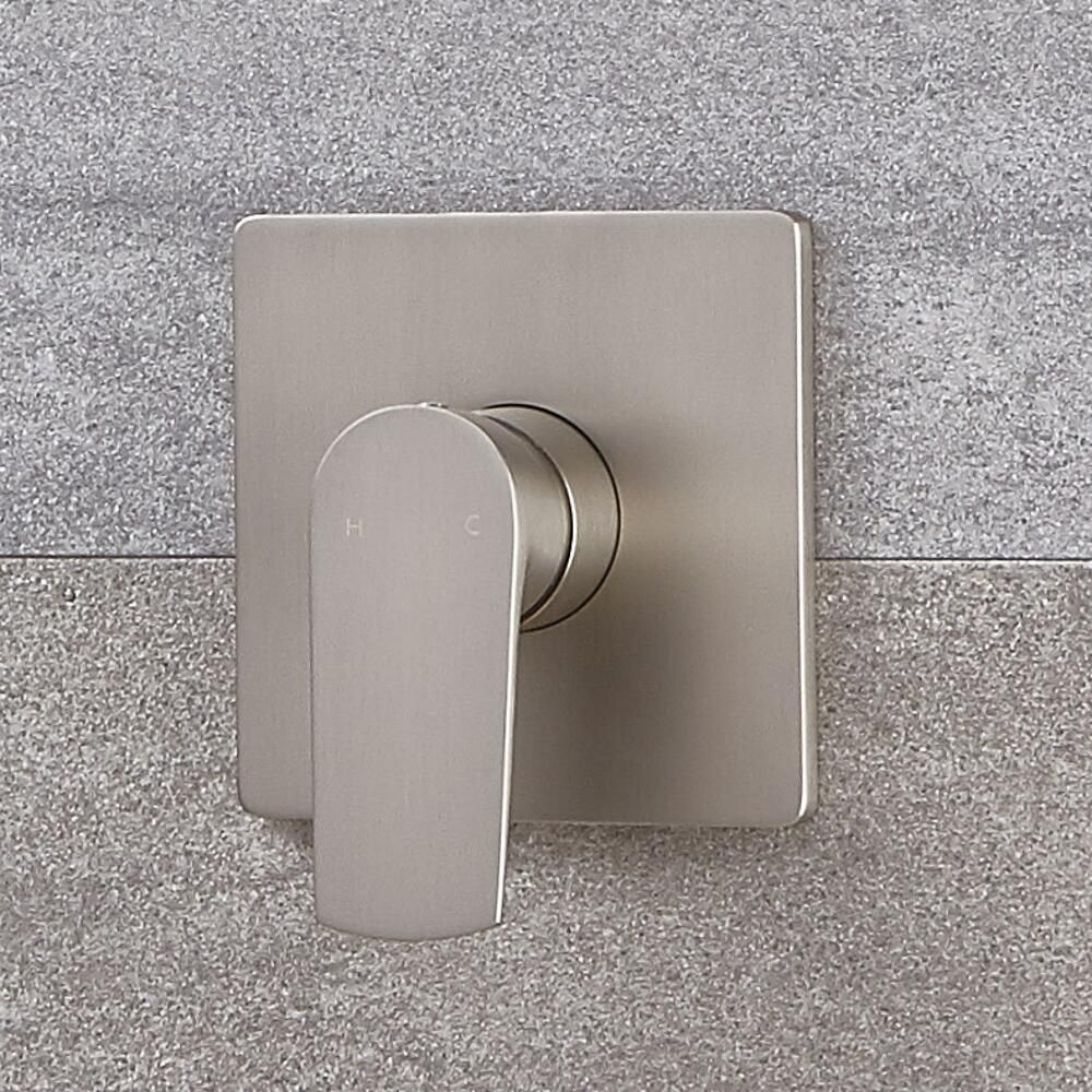 Mitigeur de douche mécanique Harting Nickel brossé