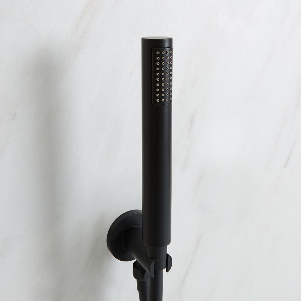 Douchette ronde en ABS - Noir - Nox