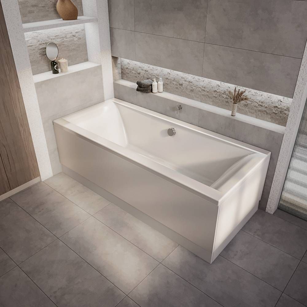 Baignoire rectangulaire double dos - Choix de tailles et de tabliers - Sandford