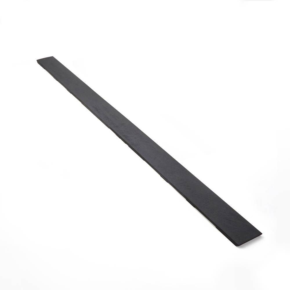 Tablier latéral pour receveur de douche – 180 cm – Gris noir - Rockwell