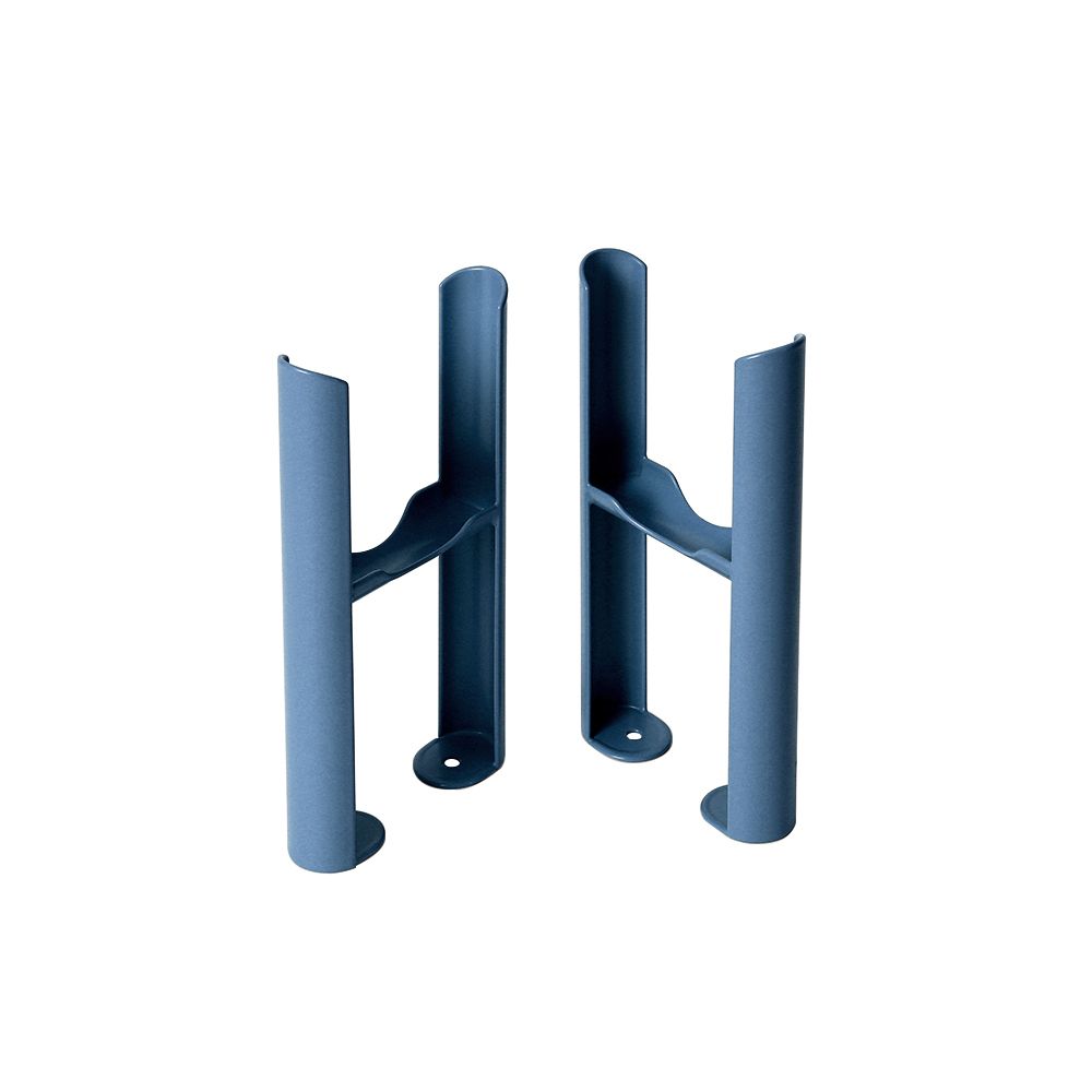 Pieds de radiateur rétro à 3 colonnes – Choix de finitions bleues – Windsor