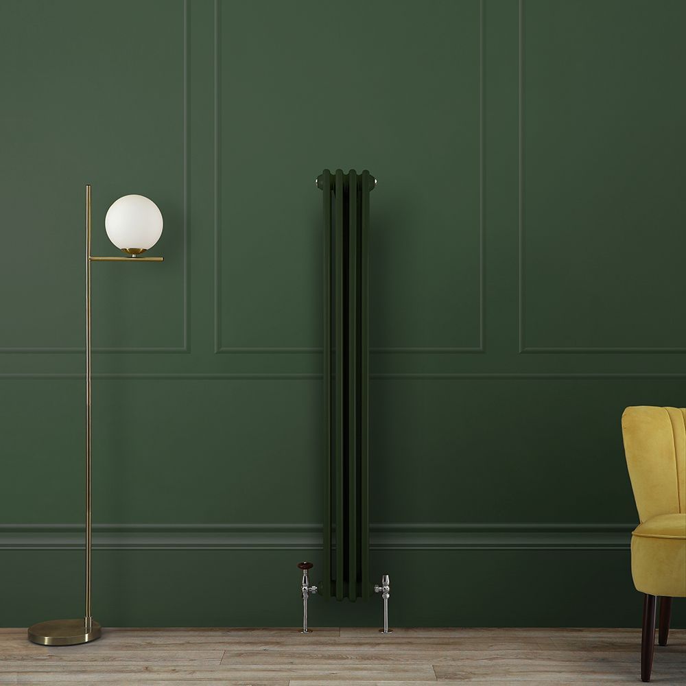 Radiateur style fonte vertical – Double rang – Choix de tailles et de finitions – Windsor