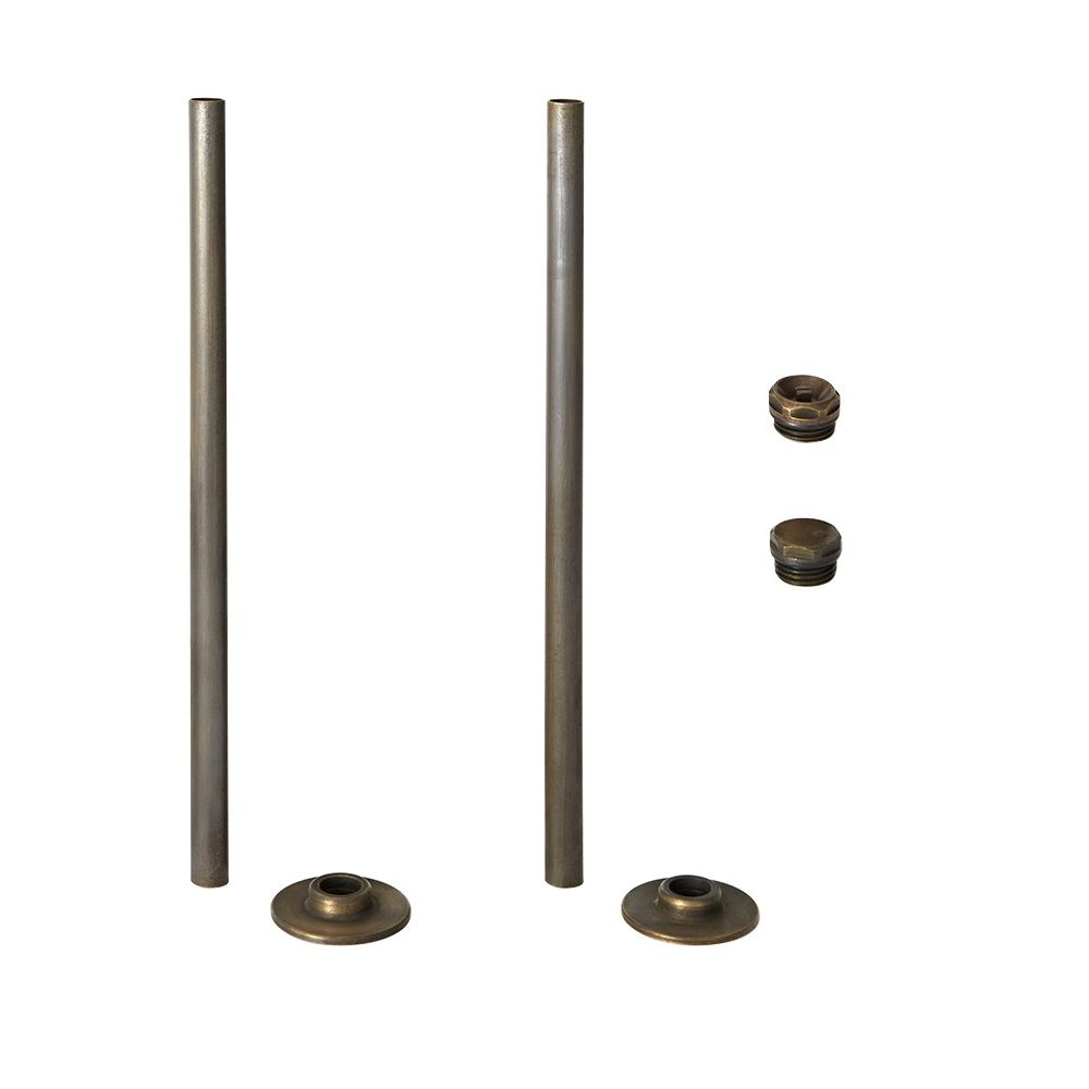 Gaine cache tuyauterie pour radiateur (lot de 2) - Laiton - Windsor