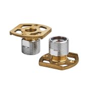 Fixation pour mitigeur de douche sur barre