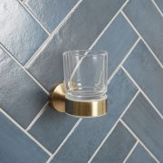 Porte-gobelet moderne - Laiton ancien - Alama