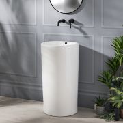 Lavabo totem - 46 cm  x 44,5 cm (sans trou) - Alswear