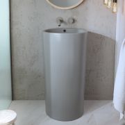 Lavabo totem - Sans trou - 46 cm x 44,5 cm - Choix de finitions - Elements