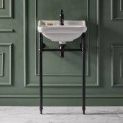 Lavabo sur pieds rétro - Choix de tailles, de finitions et de trous pour la robinetterie – Richmond