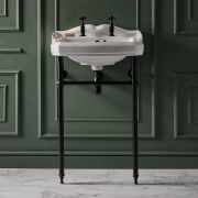 Lavabo sur pieds rétro – 59 cm – Choix de finitions – Windsor