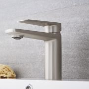 Mitigeur lavabo - Nickel brossé - Harting