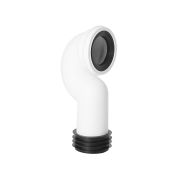 Raccord cuvette WC flexible col de cygne - Cranplas