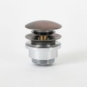 Bonde lavabo clic clac universelle - Bronze brossé