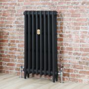 Radiateur fonte – 86 cm – Noir ardoise – Tailles multiples - Mercury