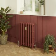 Radiateur fonte - 66 cm - 4 colonnes - Eating Room Red 43 de Farrow & Ball  - Choix de tailles - Isabel