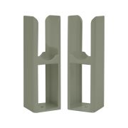 Pieds de radiateur pour montage au sol – Pour radiateurs plats – Choix de finitions – Delta
