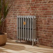 Radiateur en fonte – Hauteur de 66 cm – Argent – Choix de tailles – Victoria