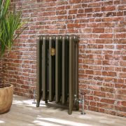 Radiateur fonte - 76 cm – Laiton rétro – Tailles multiples – Erté