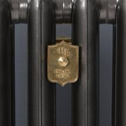 Support mural pour radiateur fonte – Laiton brut