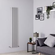 Radiateur design vertical – Argenté – Tailles multiples – Savy