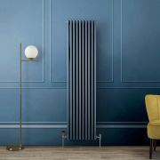 Radiateur vertical style fonte - 180 cm – Triple rang – Choix de finitions bleues et tailles – Windsor