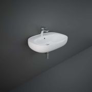 Lavabo suspendu – Blanc brillant – 66 cm x 44 cm – 1 trou – RAK Illusion x Hudson Reed