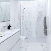 Paroi de douche italienne avec receveur chromé – Choix de tailles – RAK Feeling x Hudson Reed