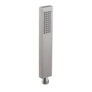 Douchette carrée en laiton - Nickel brossé - Harting