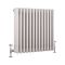 Radiateur style fonte horizontal - Blanc - Quatre rangs - 60 cm x 60,5 cm – Windsor